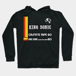 King Sonic Retro Cassette Tape Hoodie